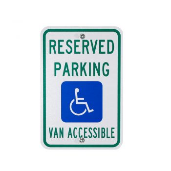 ADA Parking Sign - Flasher Equipment Company San Antonio Texas