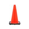 18-inch Orange Non-Reflective Traffic Cones - Flasher Equipment Company San Antonio Texas