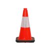 18-inch Orange Reflective Traffic Cones - Flasher Equipment Company San Antonio Texas