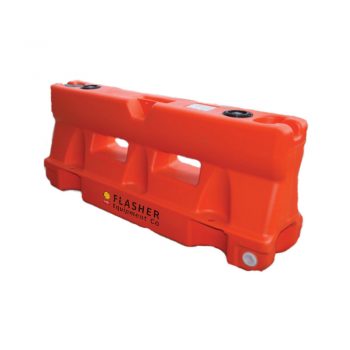 Orange Water Barrier - Flasher Equipment Company San Antonio Texas