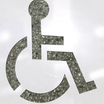 Handicap Stencil - Flasher Equipment Company San Antonio Texas